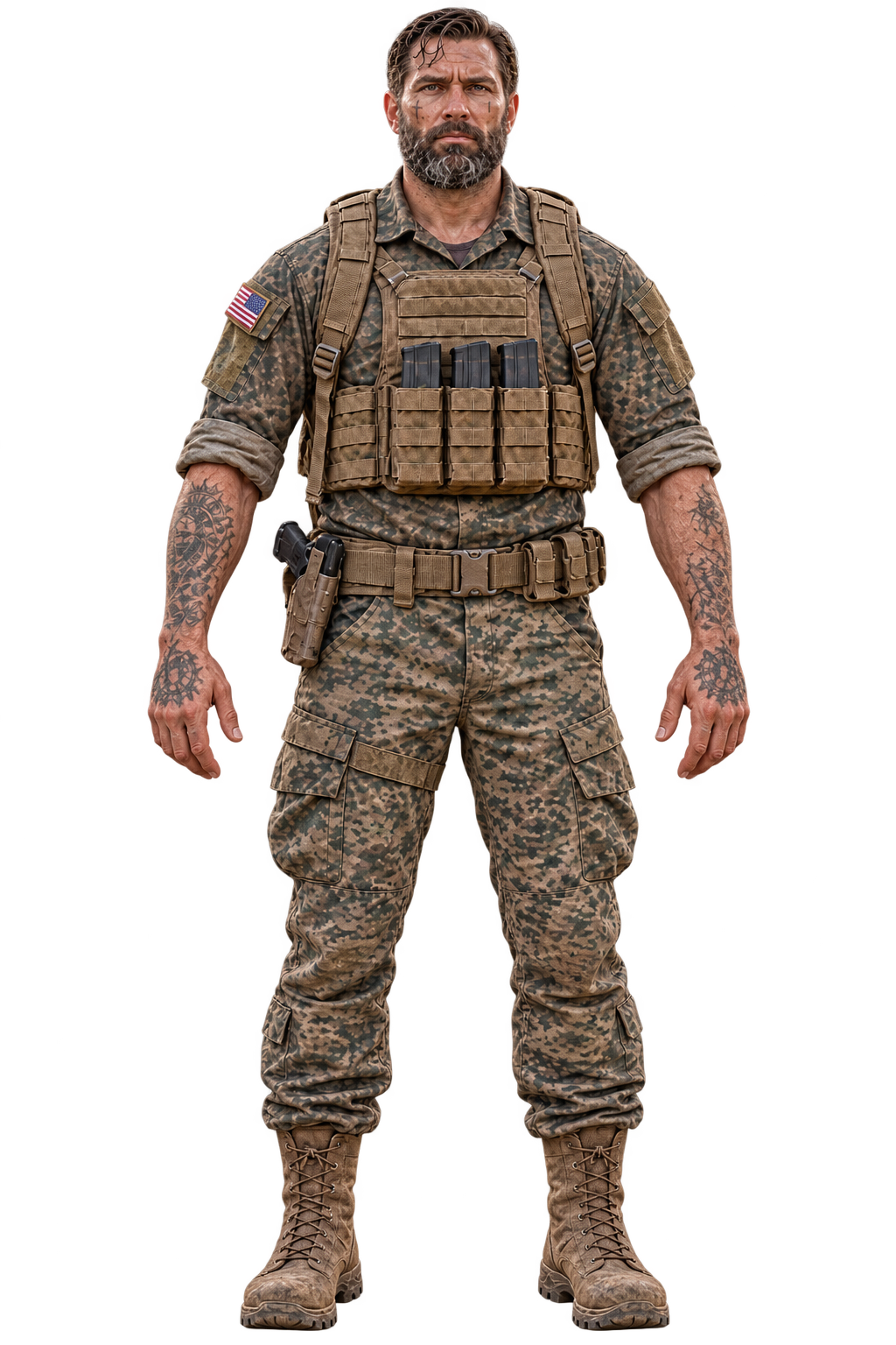 Eirik Vale front character concept